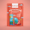 Sceau de chaleur Pouque plate métallique brillante flexible